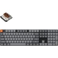 Клавиатура беспроводная KEYCHRON K5 Max Gateron Brown Switch Black