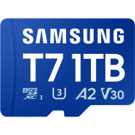 Карта пам'яті SAMSUNG microSDXC T7 1TB UHS-I U3 V30 A2 Class 10 (MB-MB1T0T/WW)