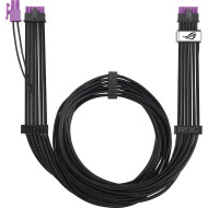 Кабель питания для видеокарты ASUS ROG Equalizer 12V-2x6 PCIe Cable with GPU-First 75см Black