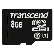 Карта пам'яті TRANSCEND microSDHC 8GB UHS-I Class 10 (TS8GUSDCU1)