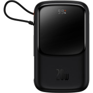 Повербанк BASEUS Qpow Pro Digital Display Fast Charge 22.5W Lightning Edition 10000mAh Black (PPQD020001)