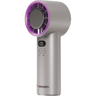 Портативный ручной вентилятор VERBATIM Cool 'n' Go Ice Touch Gray/Purple (32342)