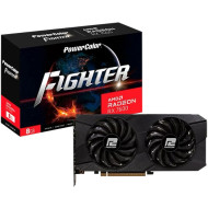 Відеокарта POWERCOLOR Fighter Radeon RX 7600 8GB GDDR6 V2 (RX7600 8G-F/V2)
