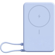 Повербанк з бездротовою зарядкою XIAOMI Magnetic Power Bank with Built-in Stand 33W 10000mAh Blue (BHR08PCGL)