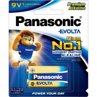 Батарейка PANASONIC Evolta Evolta «Крона» (6LR61EG/1B)