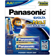Батарейка PANASONIC Evolta Evolta AA 2шт/уп (LR6EG/2B)