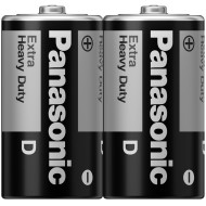 Батарейка PANASONIC Extra Heavy Duty D 2шт/уп (R20NPT/2S)