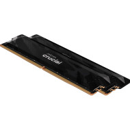 Модуль памяти CRUCIAL Pro Overclocking DDR5 6400MHz 32GB Kit 2x16GB Black (CP2K16G64C32U5B)