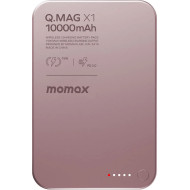 Повербанк MagSafe MOMAX Q.Mag X1 20W 10000mAh Pink (IP117AP)