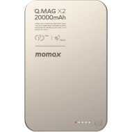 Повербанк MagSafe MOMAX Q.Mag X2 35W 20000mAh Titanium (IP133E)