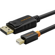 Кабель CABLETIME 4K@60Hz Mini DisplayPort - DisplayPort 2м Black (CD49L)