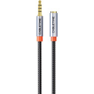 Кабель CABLETIME mini-jack 3.5mm 1м Black (CF19H)