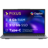 Ноутбук PIXUS Link N15 Gray (4897058532630)
