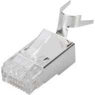 Конектор DIGITUS RJ-45 STP Cat.6a 100шт/уп Silver (DN-219604)