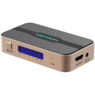 HDMI світч 5 to 1 VENTION 5-In 1-Out HDMI Switcher 4K@30Hz (ACDG0)