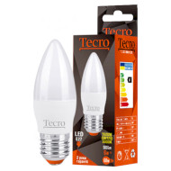Лампочка LED TECRO TL C37 E27 6W 3000K 220V (TL-C37-6W-3K-E27)
