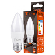 Лампочка LED TECRO TL C37 E27 6W 4000K 220V (TL-C37-6W-4K-E27)