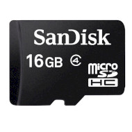 Карта пам'яті SANDISK microSDHC 16GB Class 4 (SDSDQM-016G-B35)