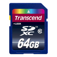Карта пам'яті TRANSCEND SDXC 64GB Class 10 (TS64GSDXC10)