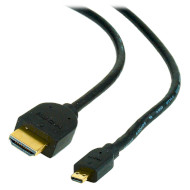 Кабель CABLEXPERT HDMI - Micro-HDMI v2.0 4.5м Black (CC-HDMID-15)