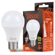 Лампочка LED TECRO A60 E27 12W 3000K 220V (TL-A60-12W-3K-E27)