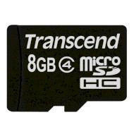 Карта пам'яті TRANSCEND microSDHC 8GB Class 4 (TS8GUSDC4)