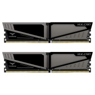 Модуль пам'яті TEAM T-Force Vulcan DDR4 3000MHz 16GB Kit 2x8GB Gray (TLGD416G3000HC16CDC01)