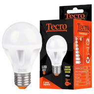 Лампочка LED TECRO A60 E27 5W 3000K 220V (T2-A60-5W-3K-E27)