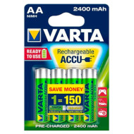 Аккумулятор VARTA Rechargeable Accu AA 2400mAh 4шт/уп (56756 101 404)
