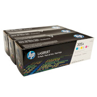 Комплект тонер-картриджів HP 305A Tri-Pack CMYk (CF370AM)