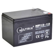 Аккумуляторная батарея MATRIX NP12-12 (12В, 12Ач)