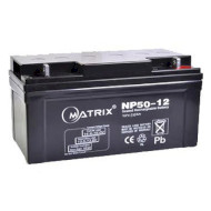 Акумуляторна батарея MATRIX NP50-12 (12В, 50Агод)