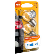 Лампа розжарювання PHILIPS Vision P21W 2шт (12498B2)
