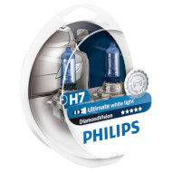 Лампа галогенова PHILIPS DiamondVision H7 2шт (12972DVS2)