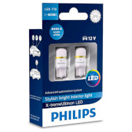 Лампа світлодіодна PHILIPS X-tremeUltinon LED W5W 2шт (127994000KX2)