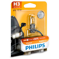 Лампа галогенова PHILIPS Vision H3 1шт (12336PRB1)