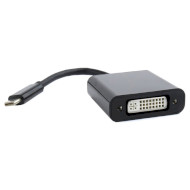Адаптер CABLEXPERT USB-C - DVI Black (A-CM-DVIF-01)