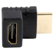 Адаптер угловой CABLEXPERT HDMI Black (A-HDMI270-FML)