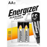 Батарейка ENERGIZER Alkaline Power AA 2шт/уп (E300133000)