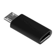 Адаптер LAPARA USB Micro-BM/CF Black (LA-MALEMICROUSB-TYPEC-FEMALE BLACK)