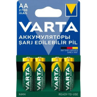 Аккумулятор VARTA Recharge Accu Power AA 2700mAh 4шт/уп (05706 301 404)