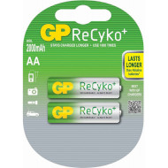 Аккумулятор GP ReCyko+ AA 2100mAh 2шт/уп (210AAHCE-U2)