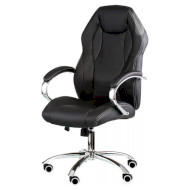 Крісло офісне SPECIAL4YOU Cross Black (E4787)