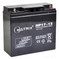 Акумуляторна батарея MATRIX NP17-12 (12В, 17Агод)