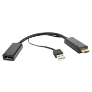 Адаптер CABLEXPERT HDMI - DisplayPort Black (DSC-HDMI-DP)