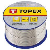 Припій TOPEX 60% Sn, 100г, SW26 (44E514)