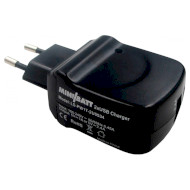 Зарядний пристрій MINIBATT 2xUSB-A, 2.4A Black