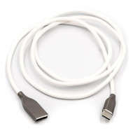 Кабель POWERPLANT USB2.0 AM/CM Silicone White 1м (CA910717)
