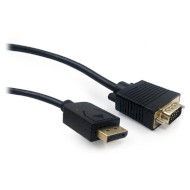 Кабель CABLEXPERT DisplayPort - VGA 1.8м Black (CCP-DPM-VGAM-6)