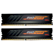 Модуль пам'яті GEIL EVO Spear Stealth Black DDR4 3200MHz 16GB Kit 2x8GB (GSB416GB3200C16ADC)